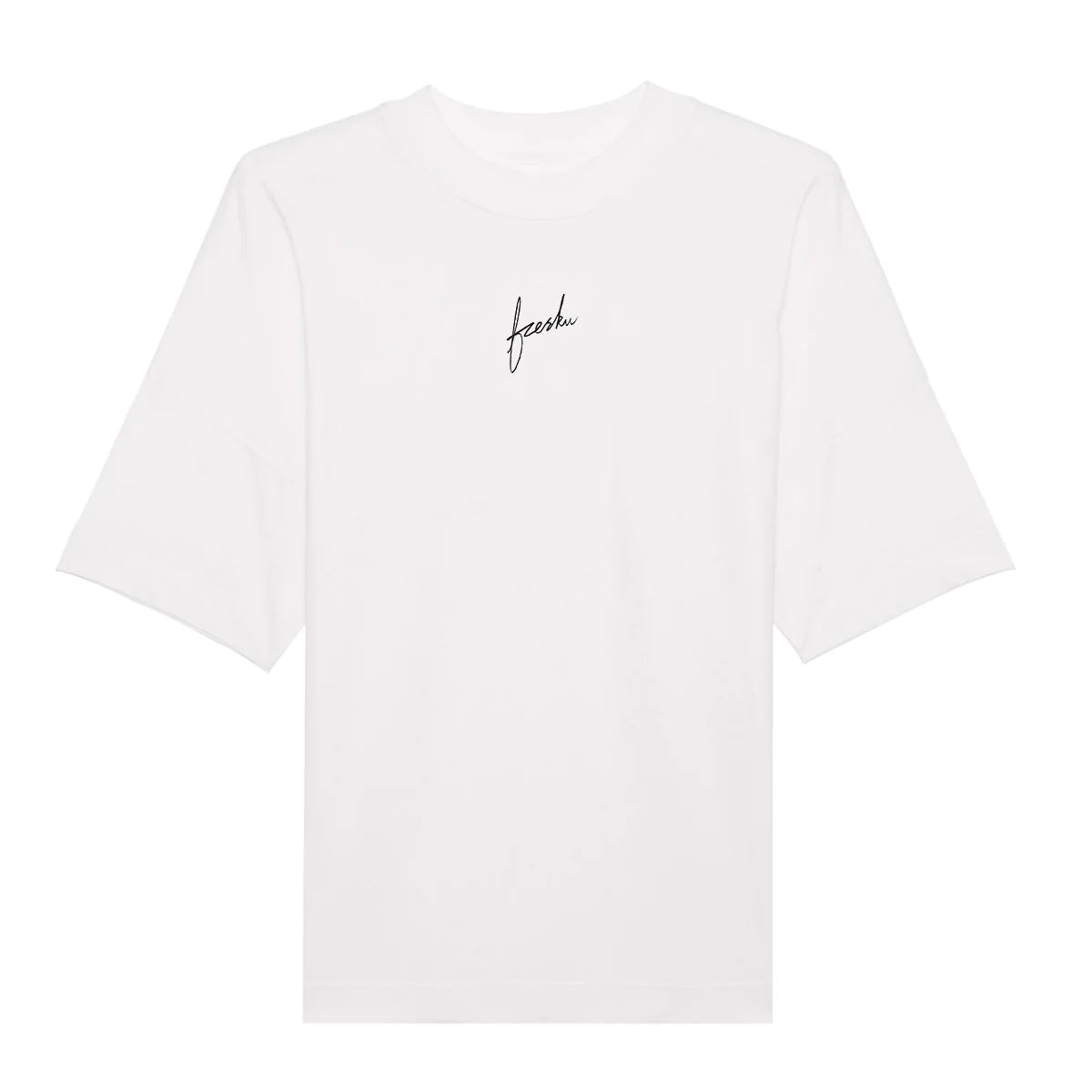 Fresku Oversized T-shirt (Wit), afbeelding 1