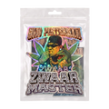 Gino Pietermaai sticker pack in its packaging, with holographic Gino Pietermaai and Zwaar Master stickers