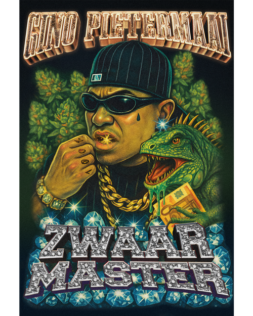 Gino Pietermaai Poster A1 - Zwaar Master | Posterboyz – Posterboyz