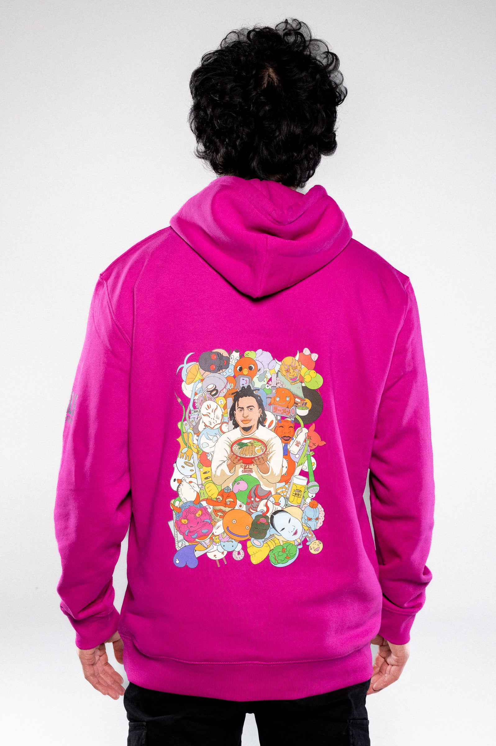 Fresku x Takumi Pinker Hoodie, Bild 3
