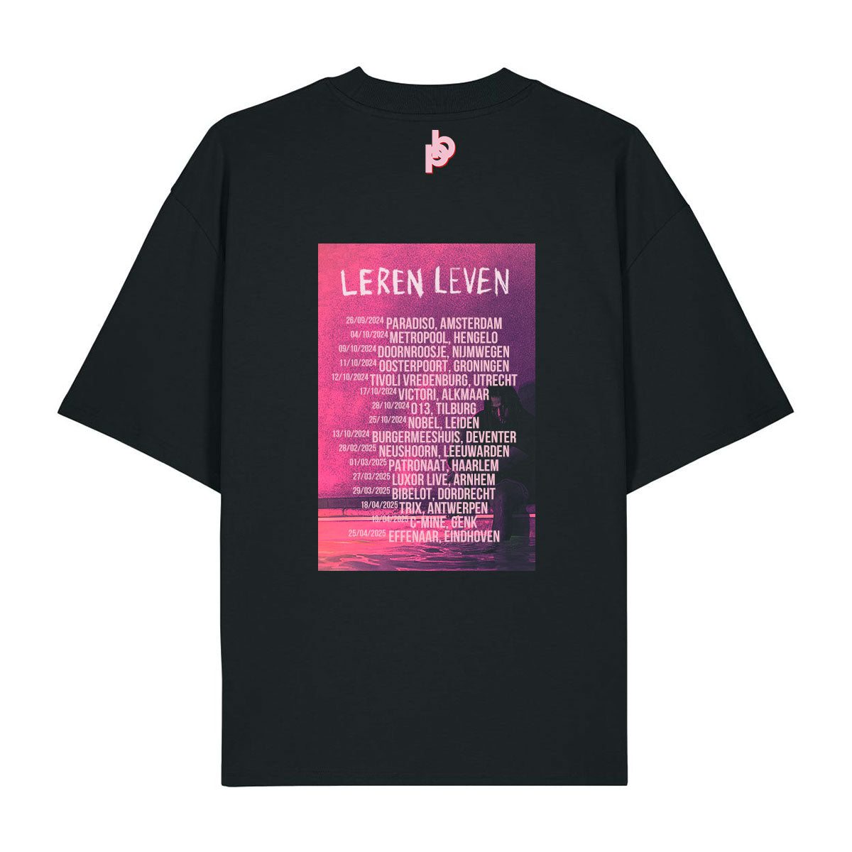 Fresku Leren Leven Tour T-shirt, afbeelding 3