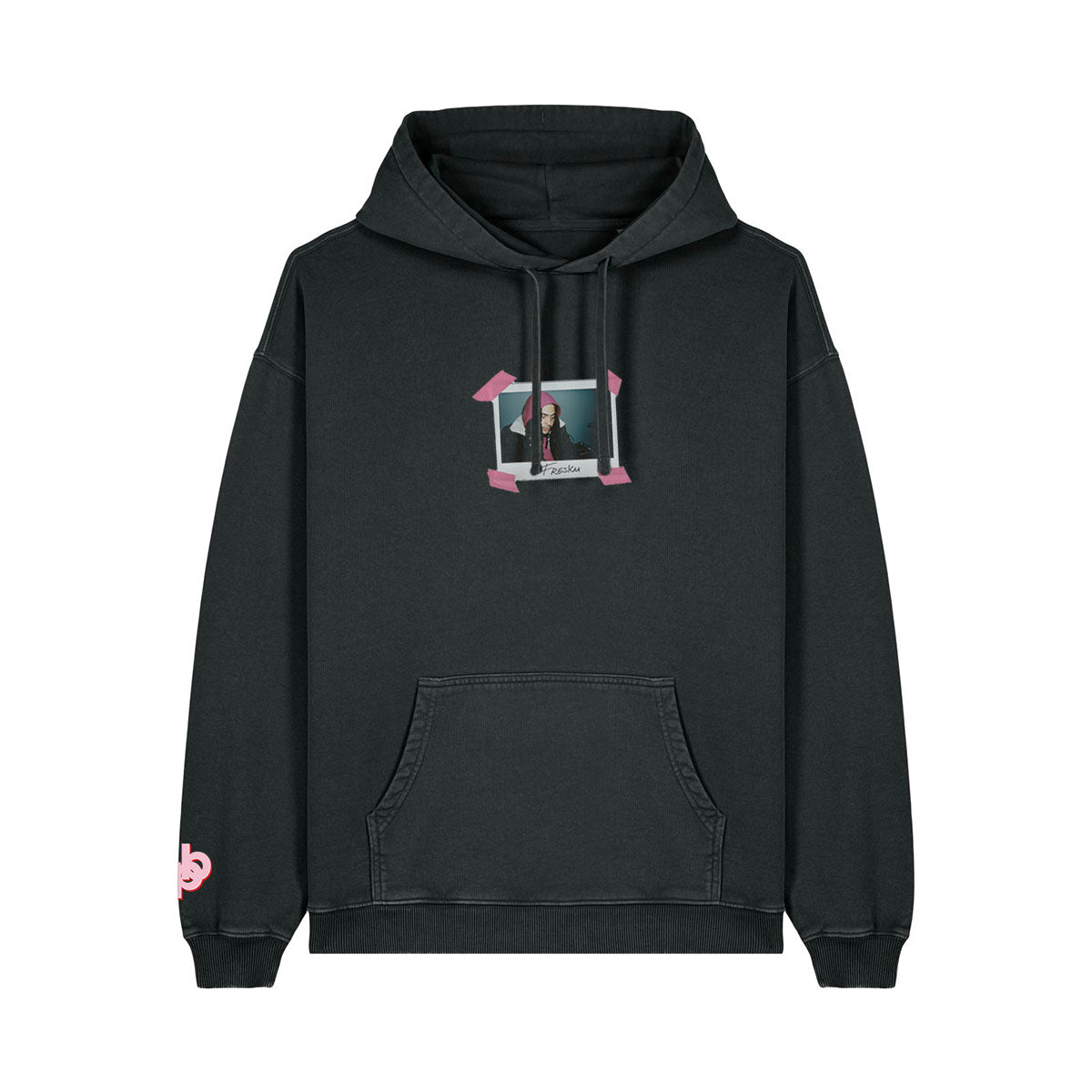 Fresku Leren Leven Polaroid Hoodie, afbeelding 1