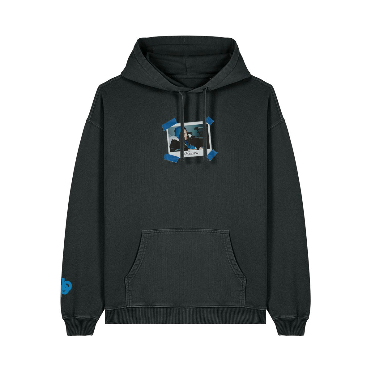 Fresku Leren Leven Polaroid Hoodie, afbeelding 3