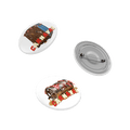 Carnaval-Buttonpack: Buttons von vorne und hinten